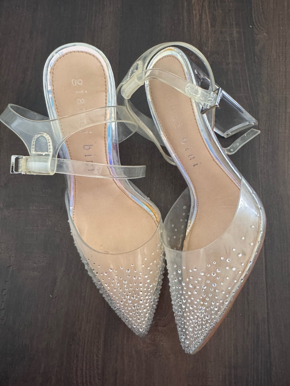 Gianni Bini rhinestone heels